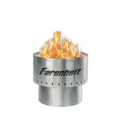 GENERICO - Brasero Potenciado 35cms Farenheit Humo Reducido