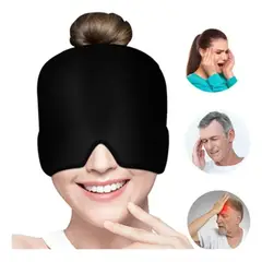 GENERICO - Gorro Gel Migraña Compresa Caliente Frio Alivio Dolor Cabeza