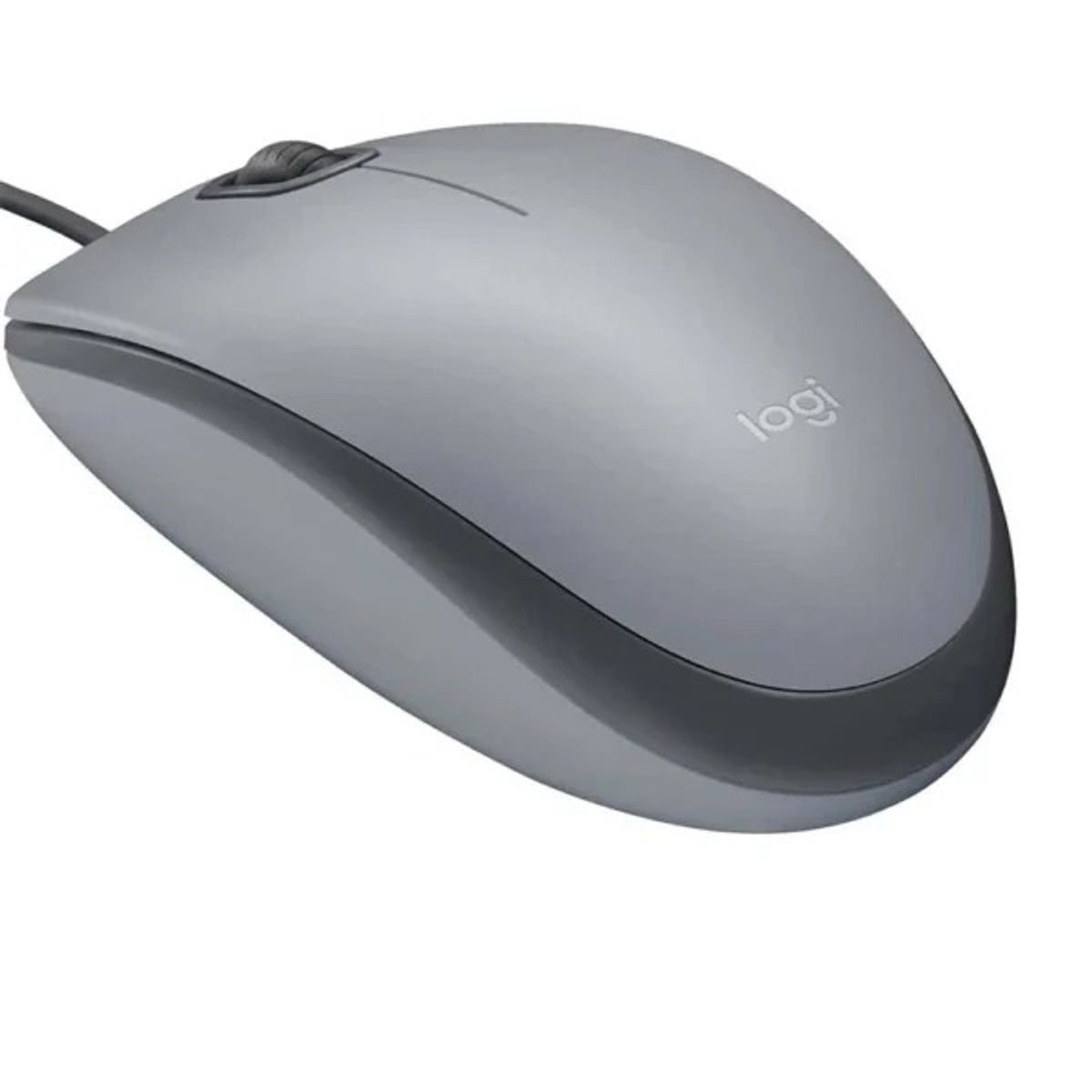 LOGITECH - Mouse Logitech M110 Silent Gris Alambrico Color Gris Medio Gris Medio