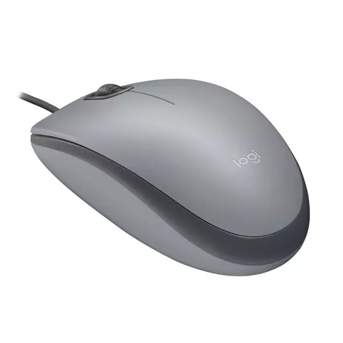 LOGITECH - Mouse Logitech M110 Silent Gris Alambrico Color Gris Medio Gris Medio