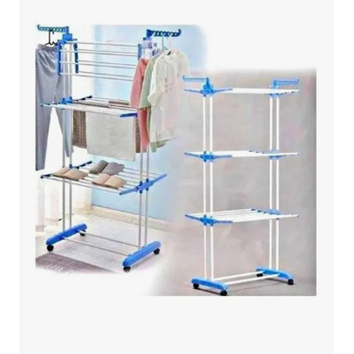 Tendedero Colgador Secador De Ropa Plegable, marca GENERICO - Foto 2