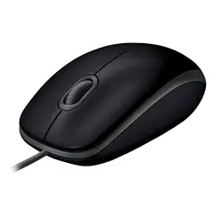 LOGITECH - Ratón Usb M110 Silencioso Con Cable Negro