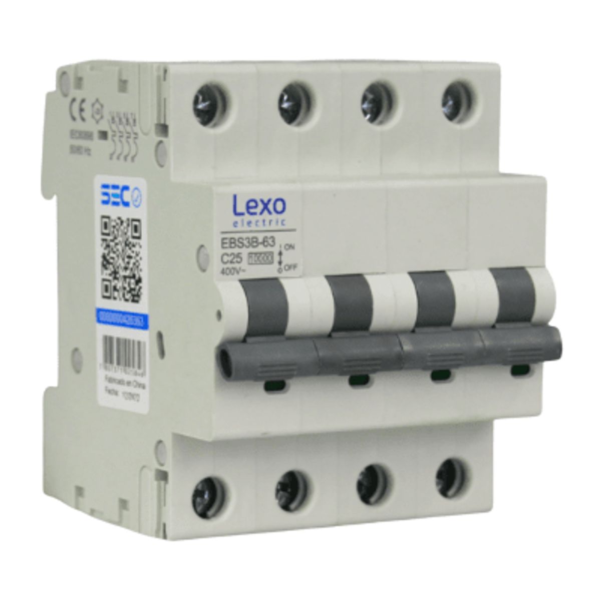 LEXO - INT AUTOMATICO LEXO 4x25A 10KA C