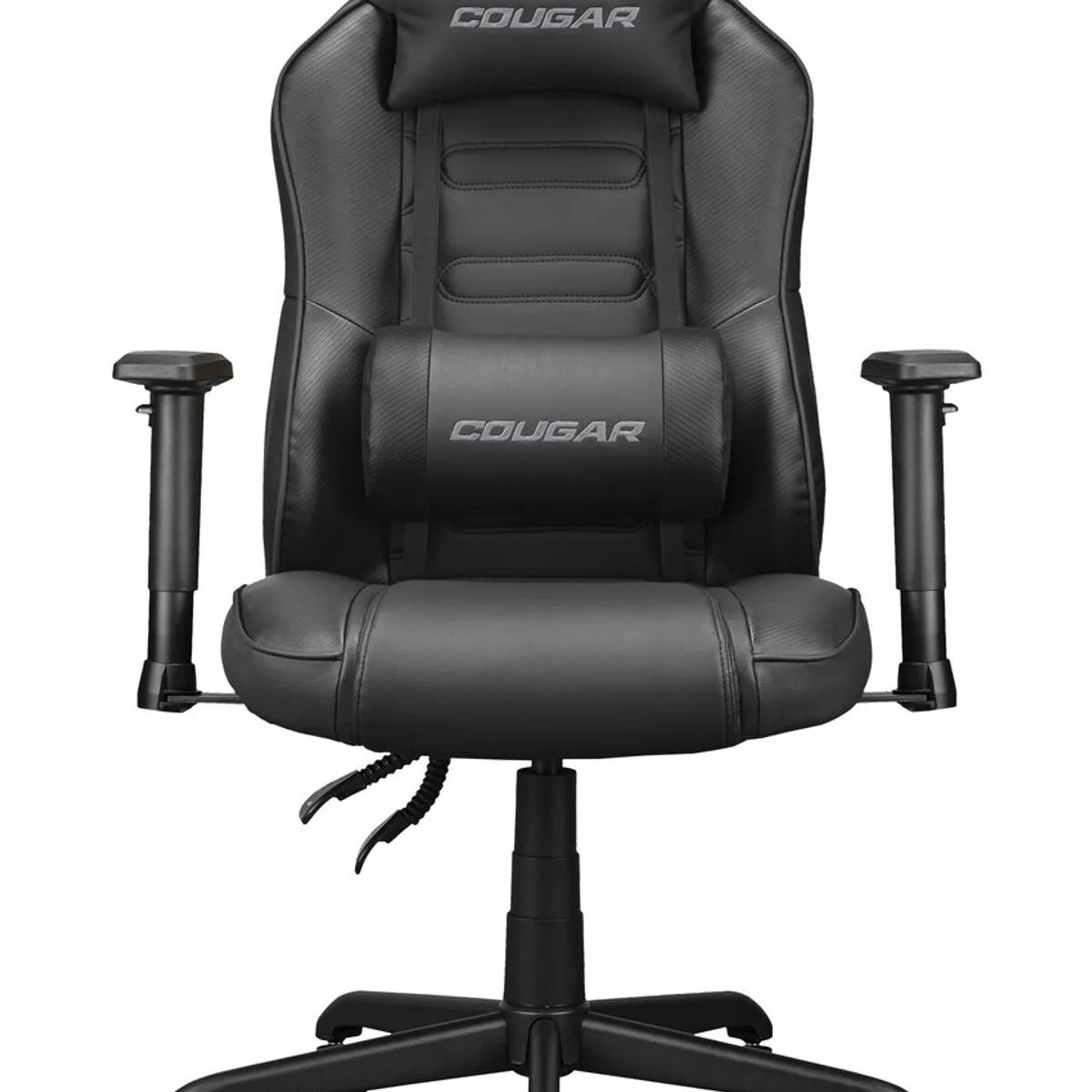 COUGAR GAMING - Silla Gamer Profesional Cougar Fusion S Black Reclinable 130° Color Negro