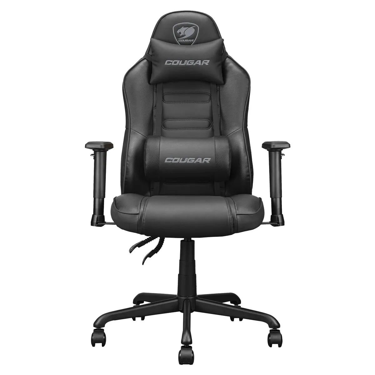 COUGAR GAMING - Silla Gamer Profesional Cougar Fusion S Black Reclinable 130° Color Negro