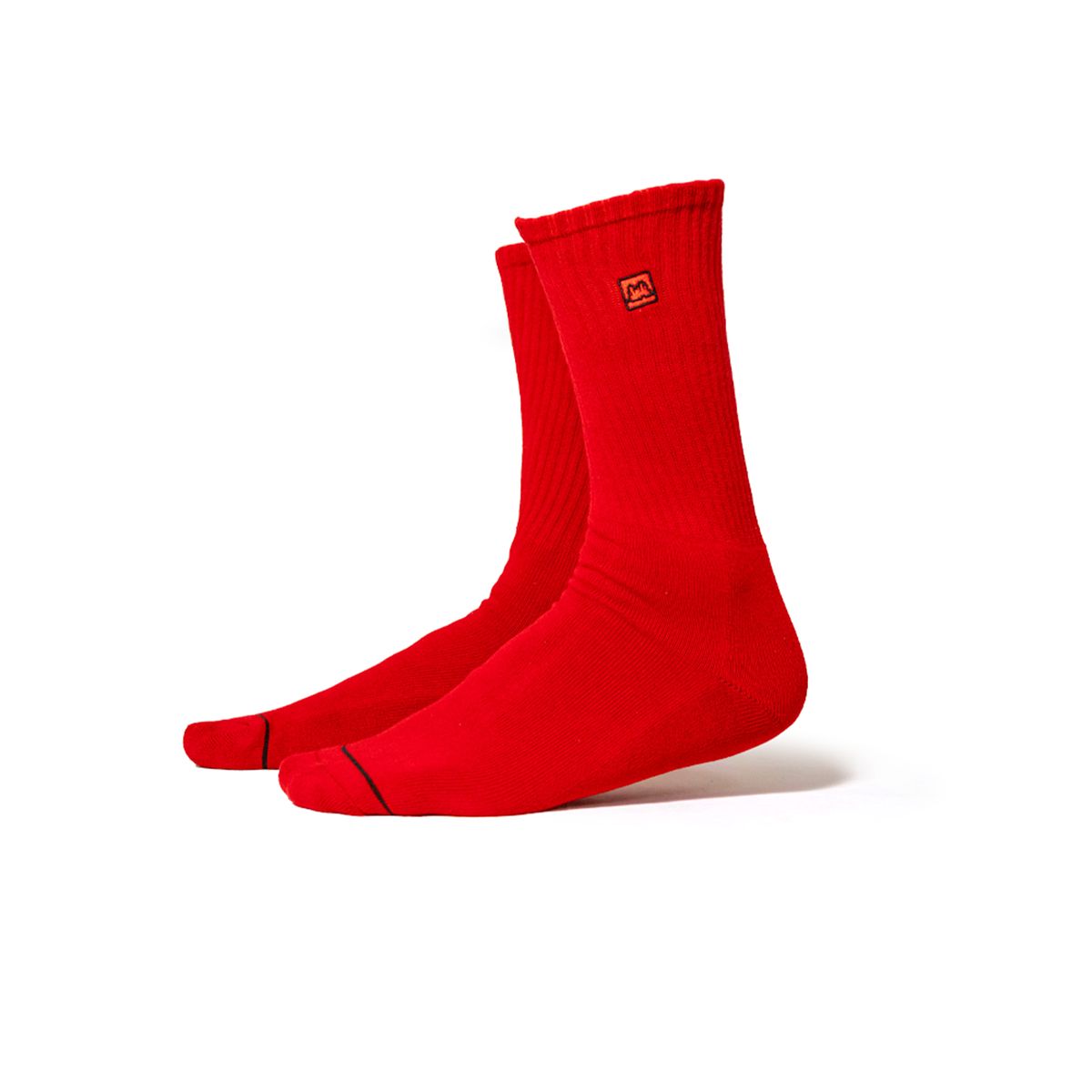 GANGSTA - Calcetin Unisex Gangsta Mid Icon Rojo