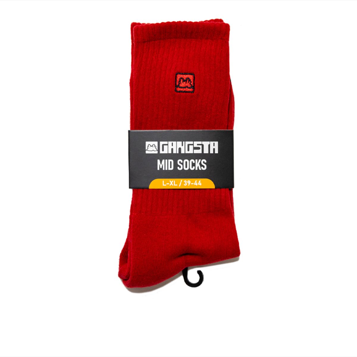 GANGSTA - Calcetin Unisex Gangsta Mid Icon Rojo