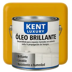 KENT - OLEO BRILLANTE - MULTISUPERFICIES - GALON AMARILLO MOSTAZA