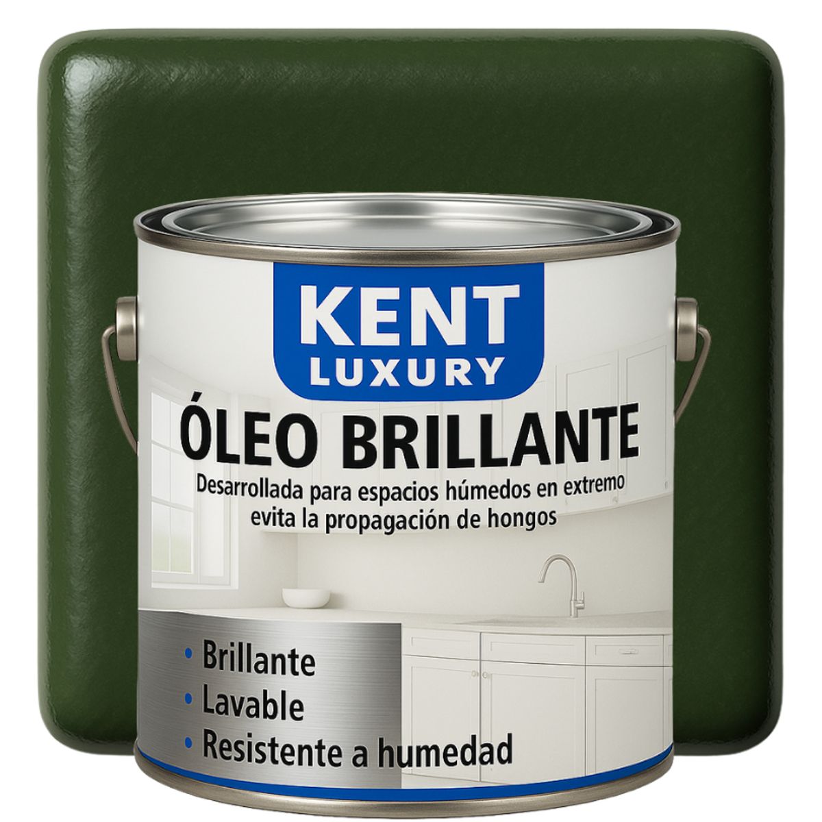KENT - OLEO BRILLANTE - MULTISUPERFICIES - GALON VERDE OXIDO