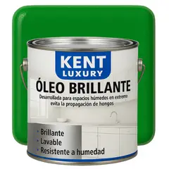 KENT - OLEO BRILLANTE - MULTISUPERFICIES - GALON VERDE MENTA INTENSO