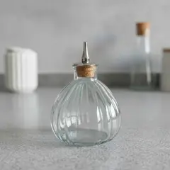 TODOHOGAR SANTIAGO DE CHILE - Dispensador endulzante vidrio 130 ml - plateado N02