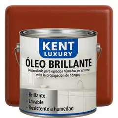 KENT - OLEO BRILLANTE - MULTISUPERFICIES - GALON ROJO ÓXIDO