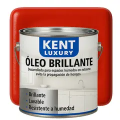 KENT - OLEO BRILLANTE - MULTISUPERFICIES - GALON ROJO FUEGO