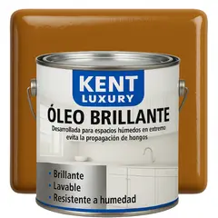 KENT - OLEO BRILLANTE - MULTISUPERFICIES - GALON MARRÓN MIEL