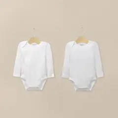 OPALINE - Pack De 2 Bodys Algodón Niña