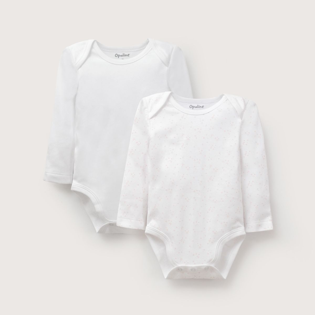 OPALINE - Pack De 2 Bodys Algodón Niña