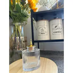 TODOHOGAR SANTIAGO DE CHILE - Dispensador endulzante vidrio 130 ml - dorado N03