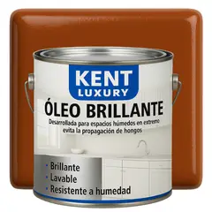 KENT - OLEO BRILLANTE - MULTISUPERFICIES - GALON CEDRO CANELA