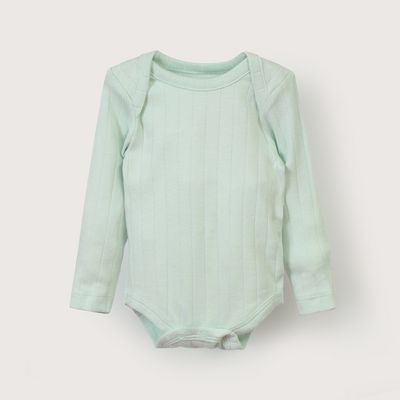 Imagen 2 del producto Pack De 2 Bodys Algodón Acanalado Unisex Menta