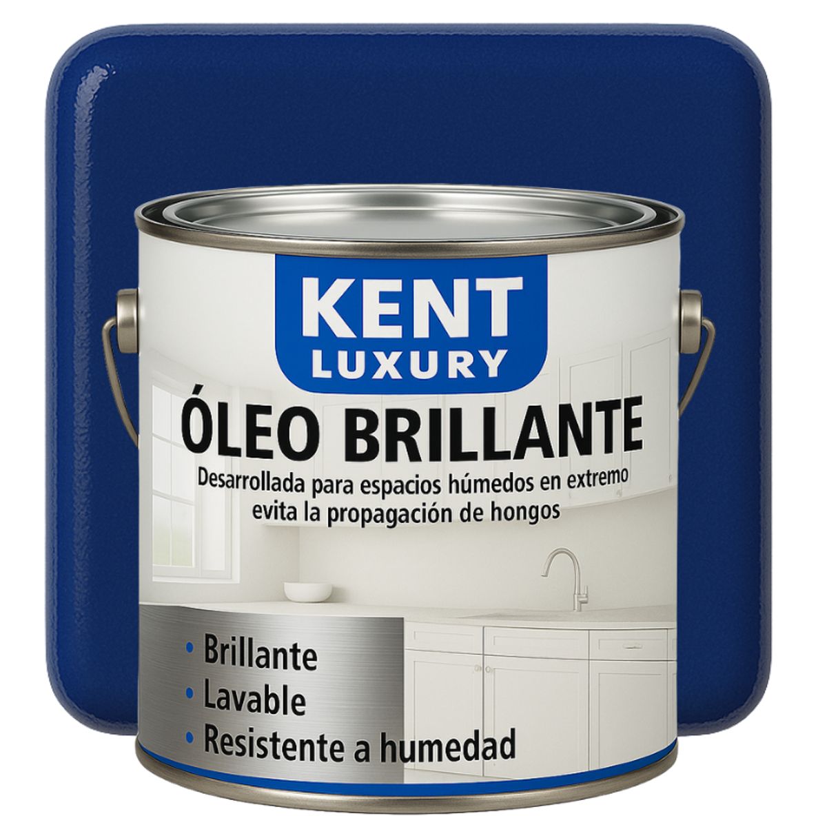 KENT - OLEO BRILLANTE - MULTISUPERFICIES - GALON AZUL ULTRAMAR