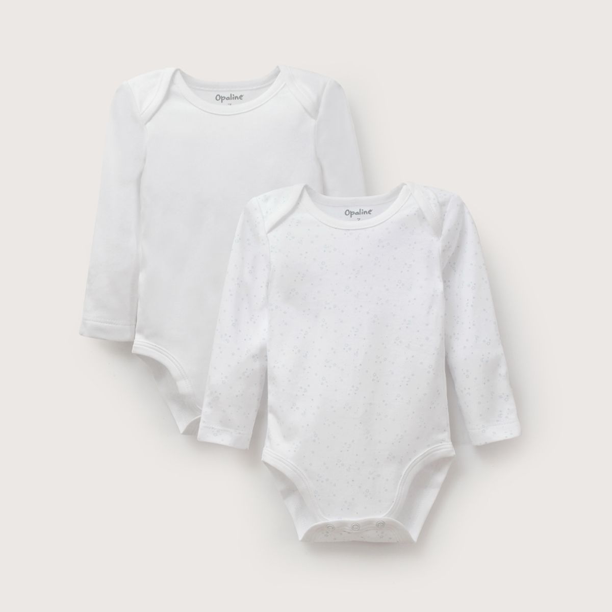 OPALINE - Pack De 2 Bodys Algodón Niño