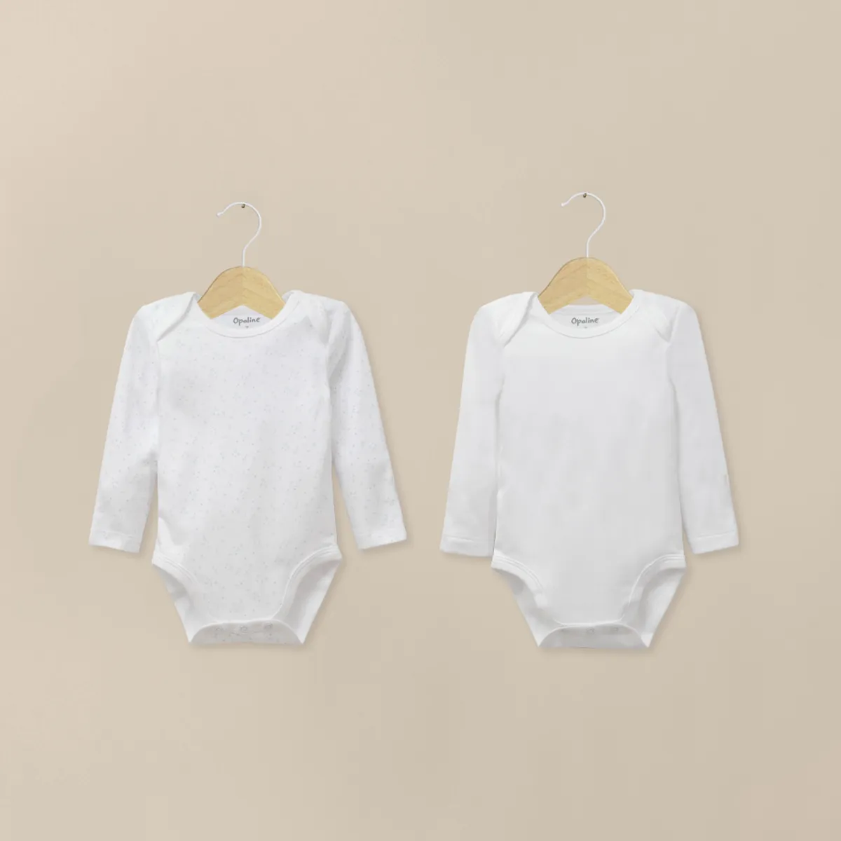 OPALINE - Pack De 2 Bodys Algodón Niño