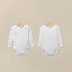OPALINE - Pack De 2 Bodys Algodón Niño