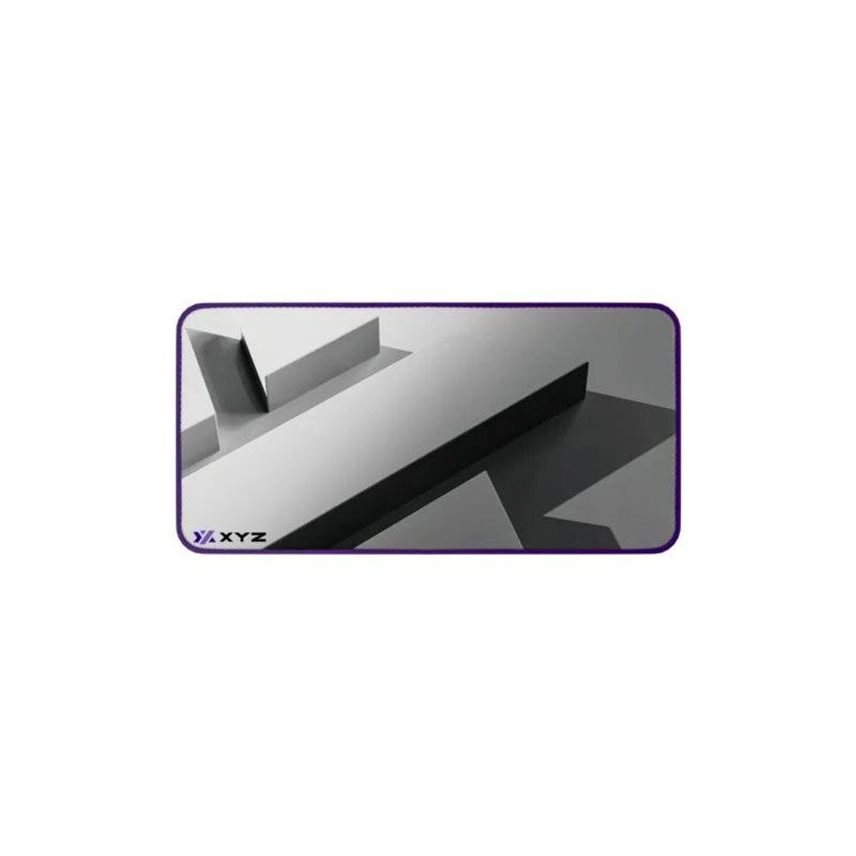 GENERICO - Mousepad Gamer XYZ PULSEPAD Series XL, 89 x 45cm, Espesor 4mm, Blanco