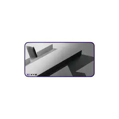 GENERICO - Mousepad Gamer XYZ PULSEPAD Series XL, 89 x 45cm, Espesor 4mm, Blanco
