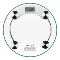 IMPORTCLICK - Balanza Pesa Vidrio Digital Baño 180 KG 33 CM