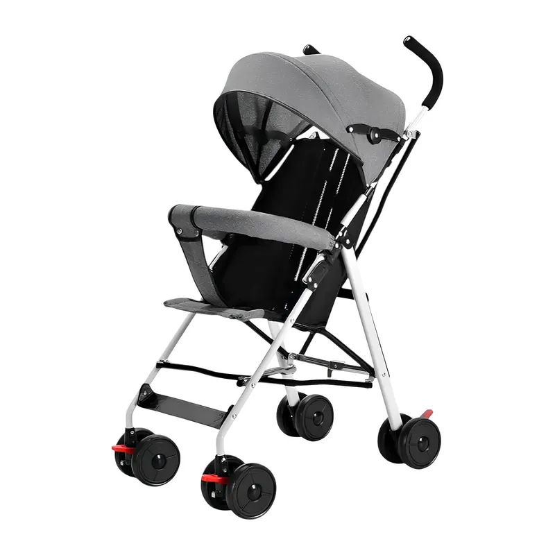 LUBABYCAS - Coche Paragua Con Posa Vaso Swift Gris LuBabycas