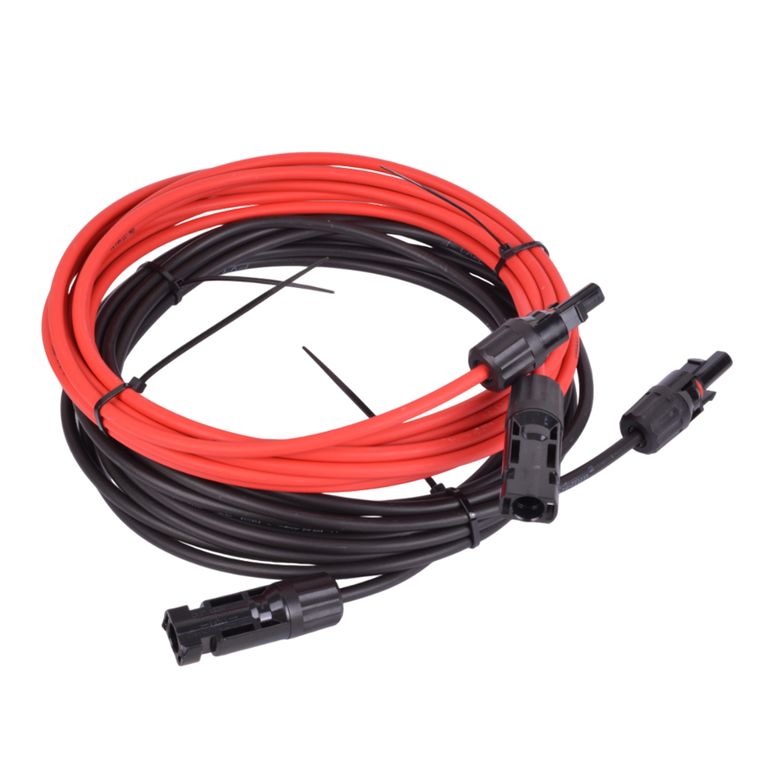 KIT CABLES PANEL SOLAR MC4 5M 12AWG ST