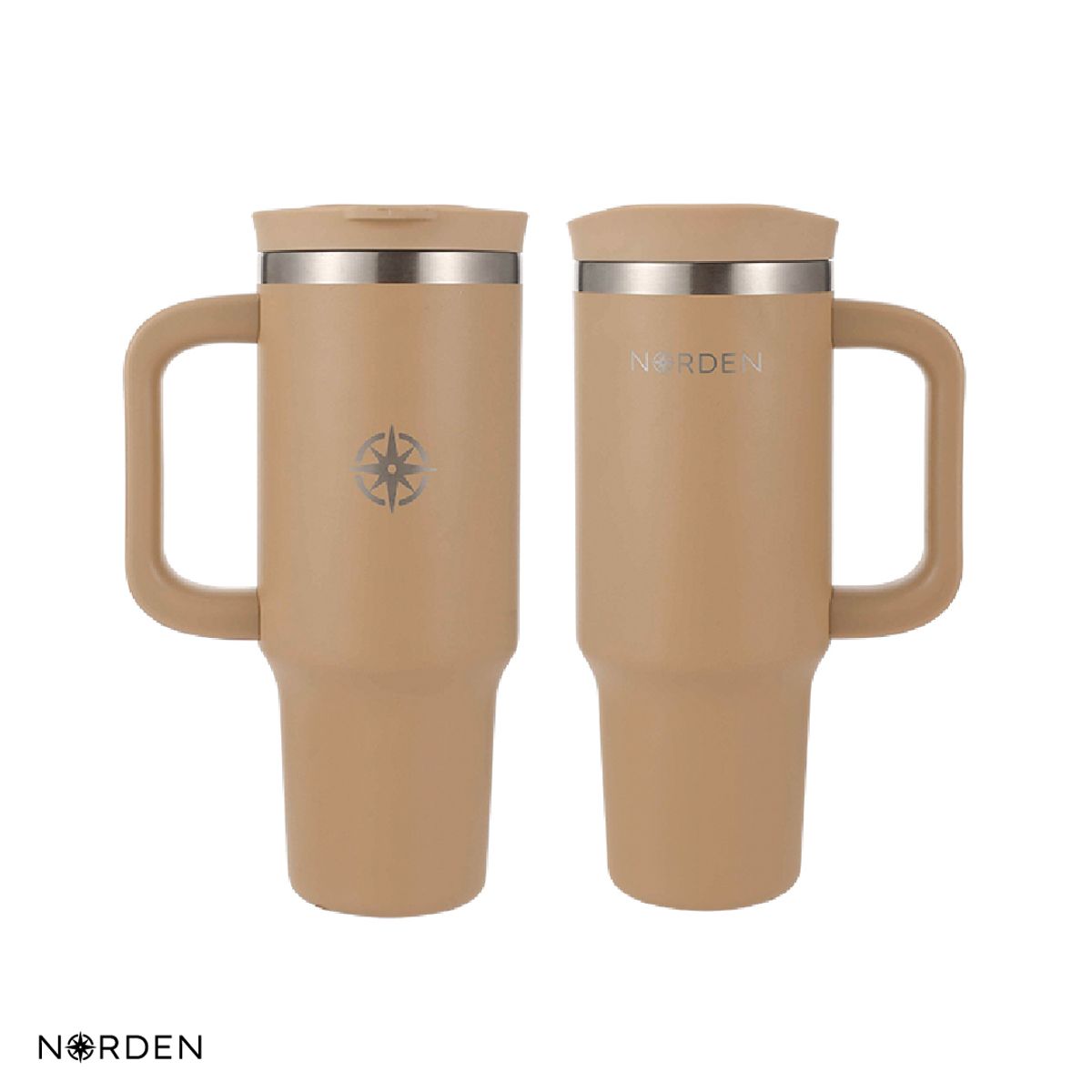NORDEN - Botella Térmica Tumbler Inoxidable Mocha Latte 887Ml Norden Kiosclub