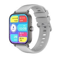 Reloj Inteligente Deportivo Plateado