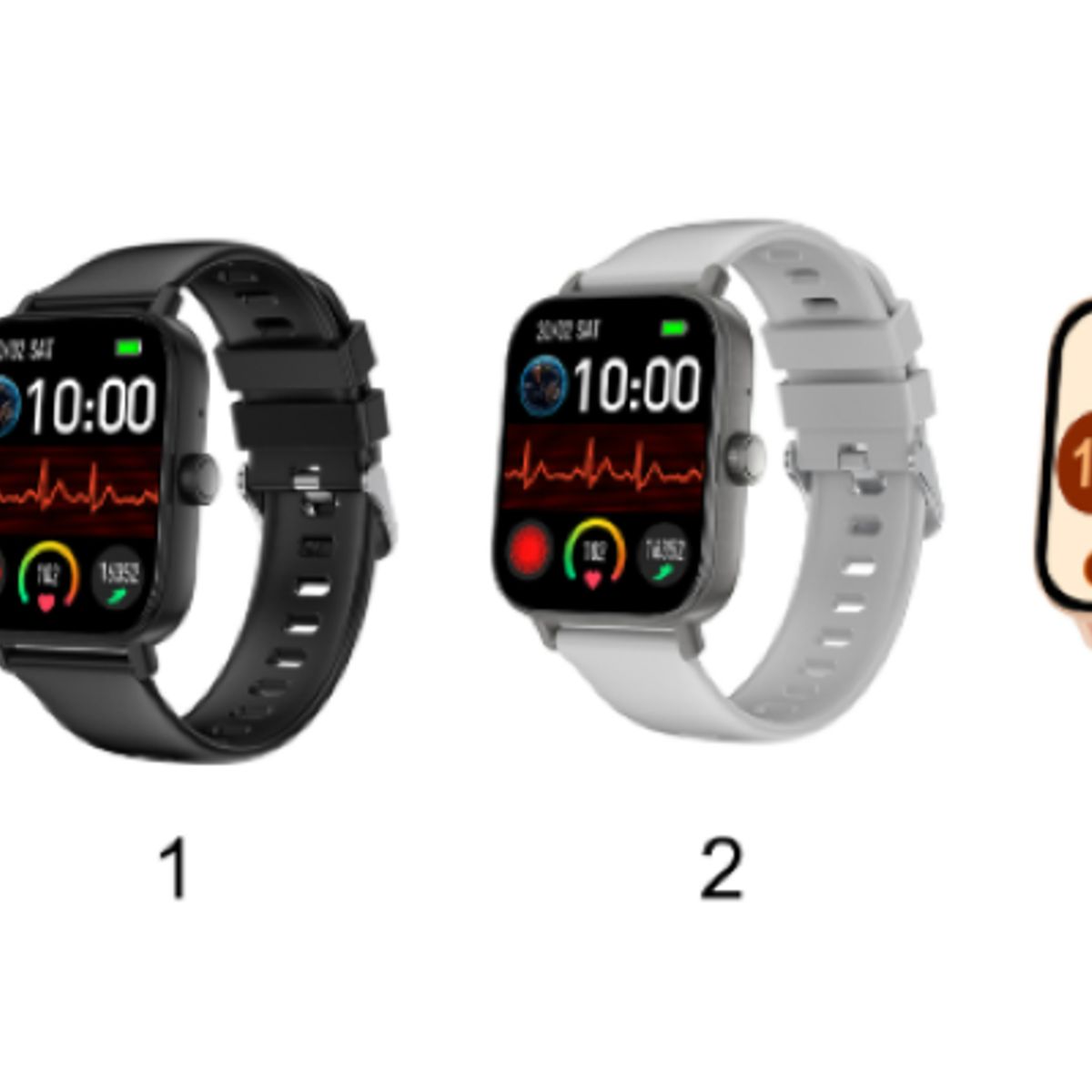 GENERICO - Reloj Inteligente Deportivo ROSADO