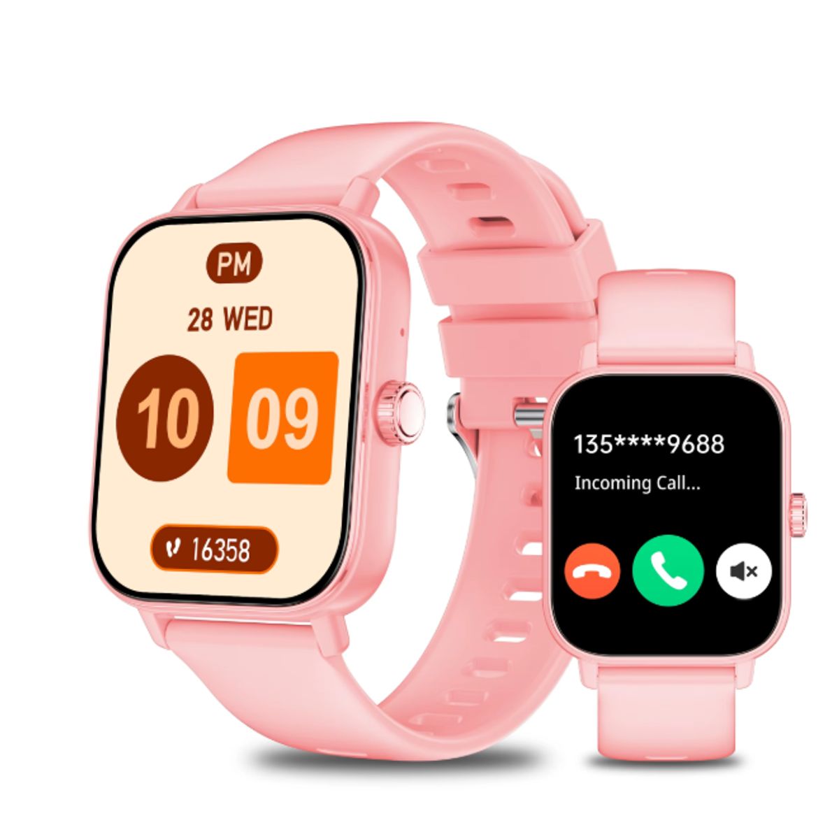 GENERICO - Reloj Inteligente Deportivo ROSADO