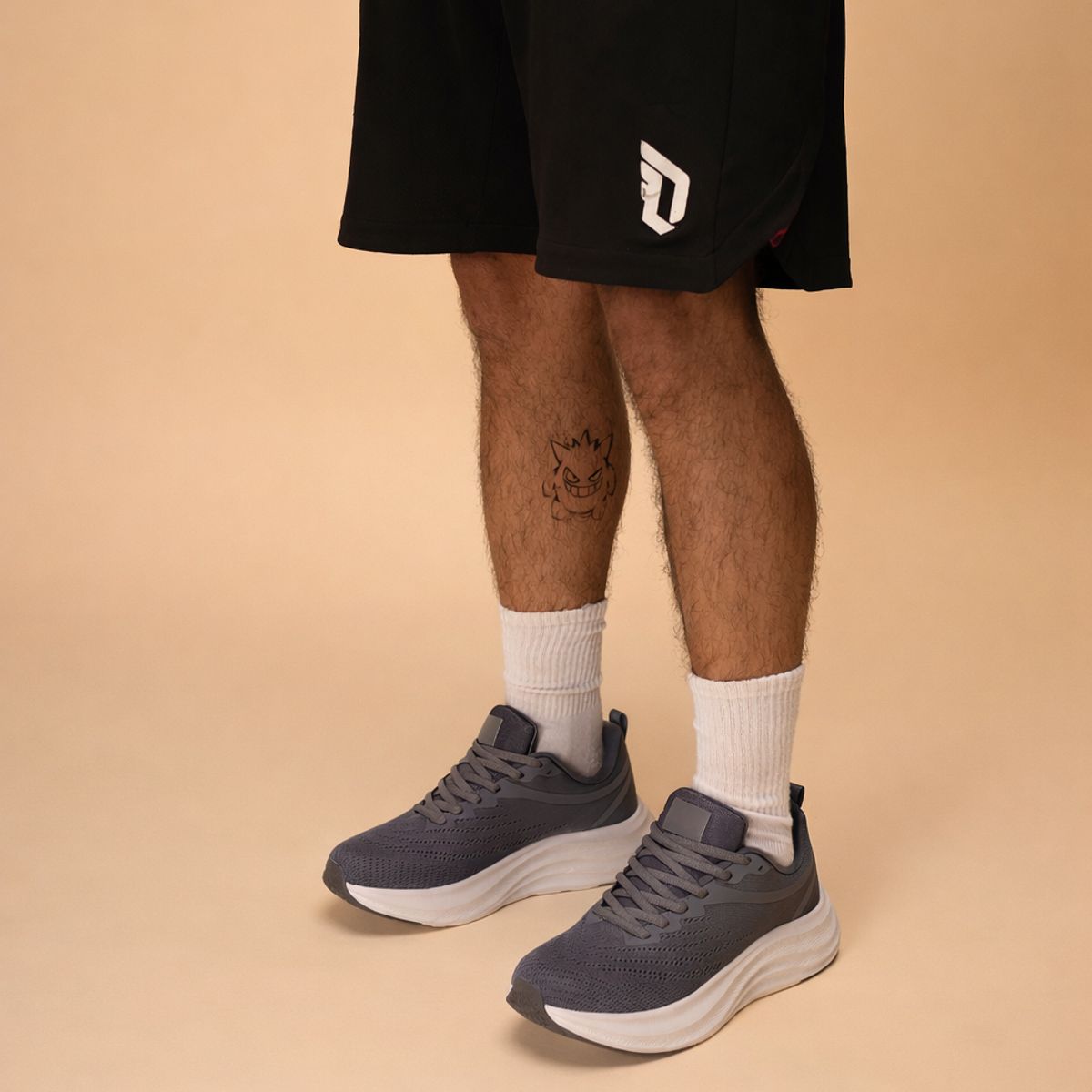 CHINITOWN - Zapatilla Deportiva Hombre Gris Darko Chinitown
