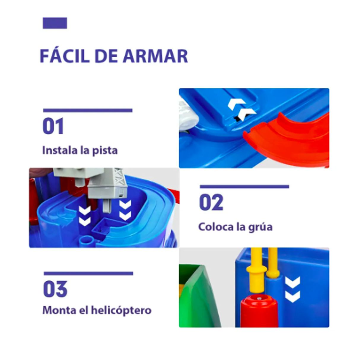 GENERICO - Pista De Autos Interactiva Aventura Juguete Educativo Niños