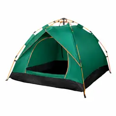 GLOBAL LATIN GROUP - Carpa 3 Personas Impermeable Protección UV y Fácil Armado - Verde