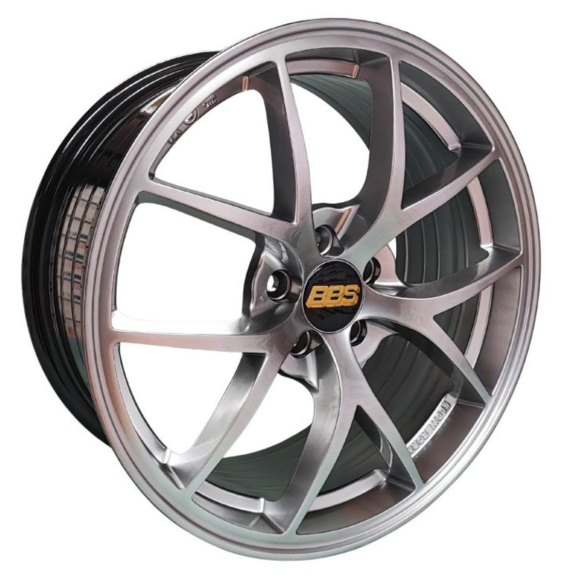 GENERICO - Juego de Llantas 16x7 5x100 Et40 Hyper Black 507 FHB