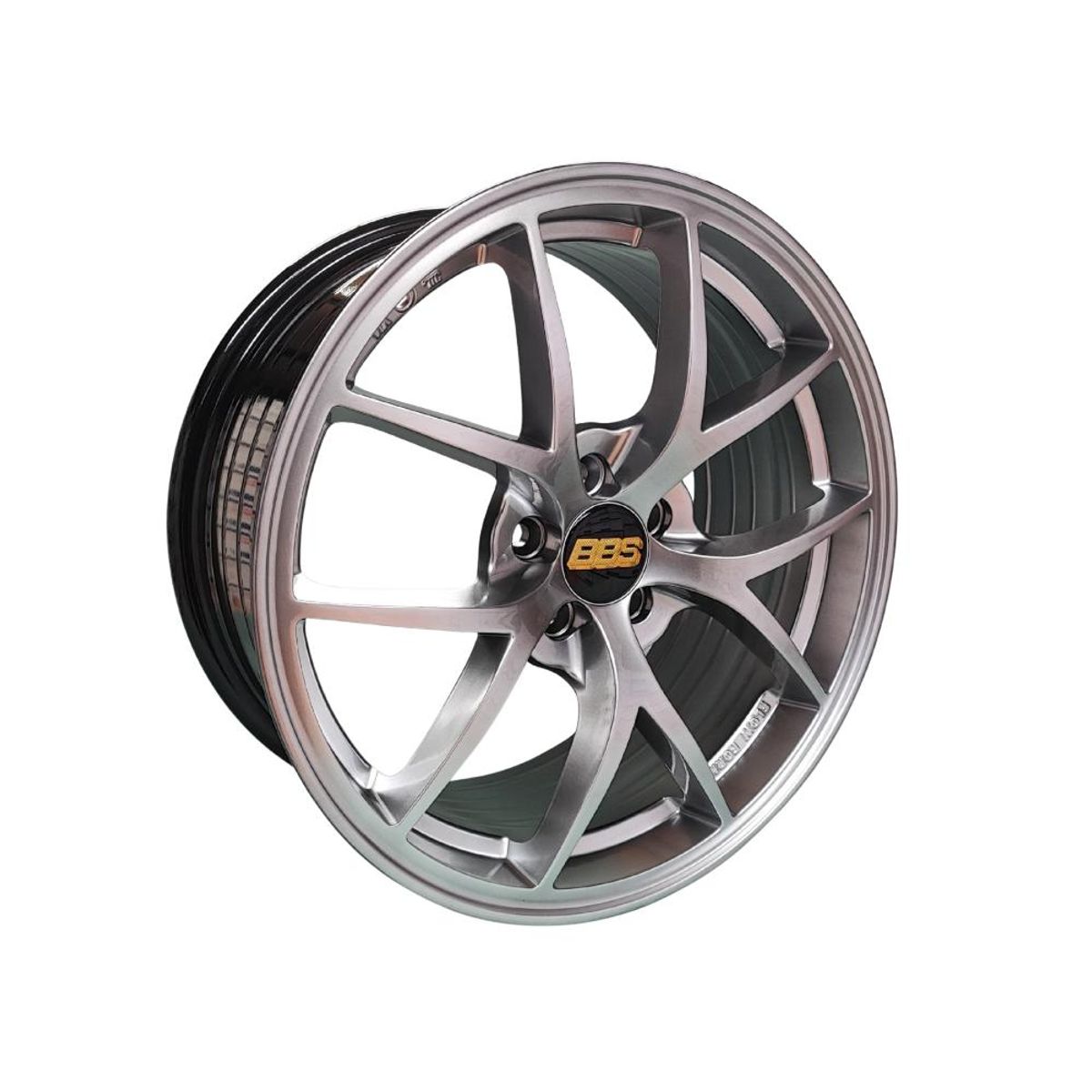 GENERICO - Juego de Llantas 16x7 5x100 Et40 Hyper Black 507 FHB