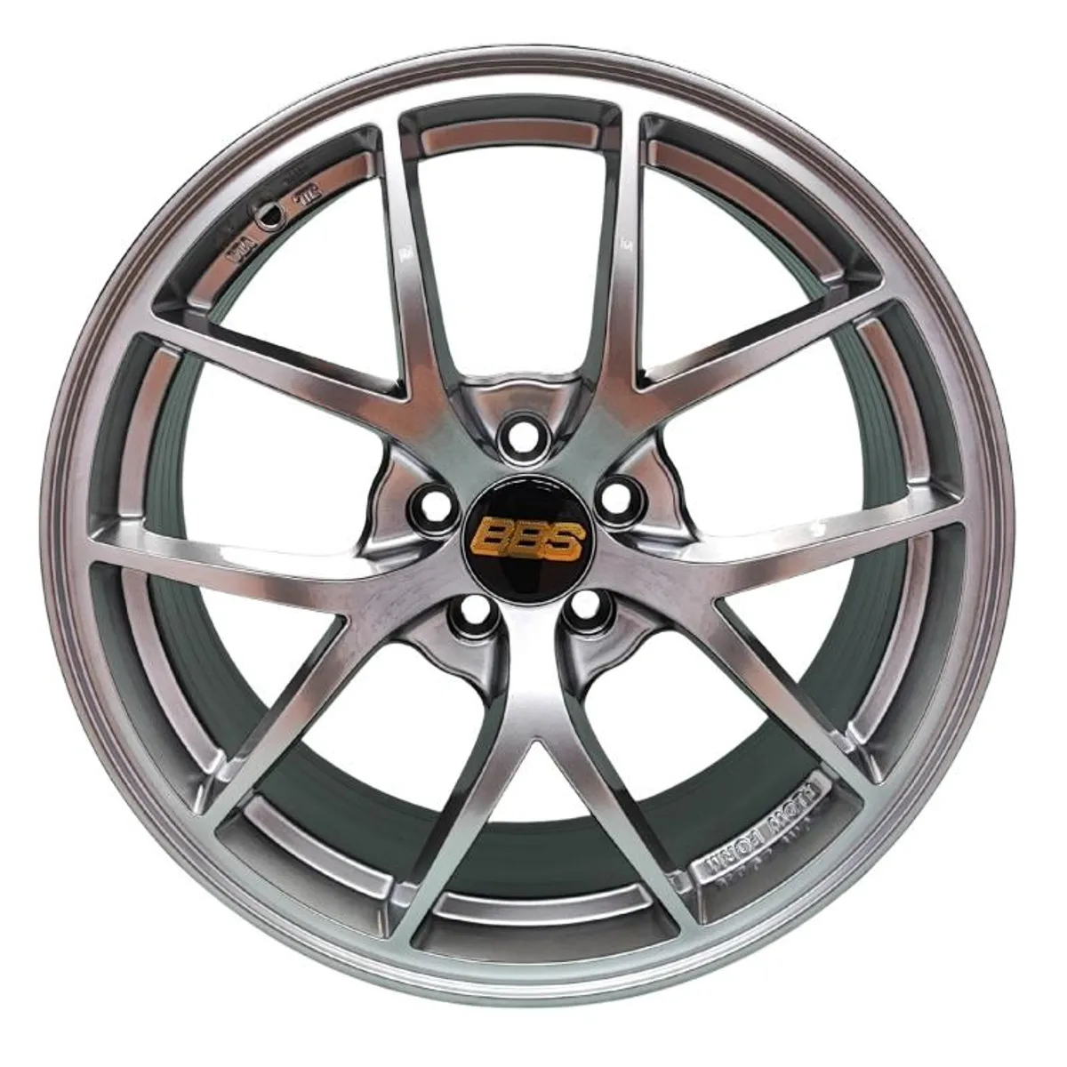 GENERICO - Juego de Llantas 16x7 5x100 Et40 Hyper Black 507 FHB