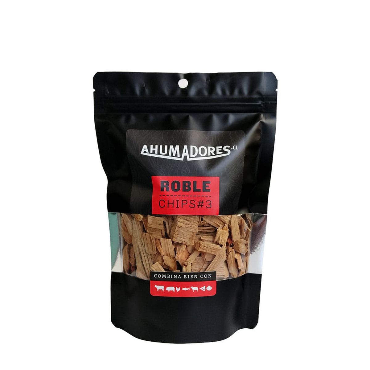 GENERICO - Pack 5 Chip Madera para Ahumar 150g (10-25mm)