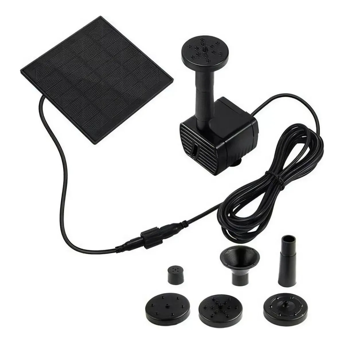 IMPORTCLICK - Bomba Agua Fuente Piscina Panel Energía Solar Sumergible 1.4W IMPORTCLICK