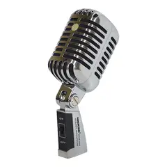 MEKSE - MICROFONO VOCAL CROMADO MKDM-55SH