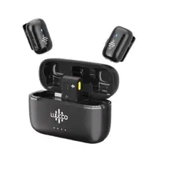 LUUCCO - MICROFONO LAVALIER WIRELESS MINIPODS NEGRO