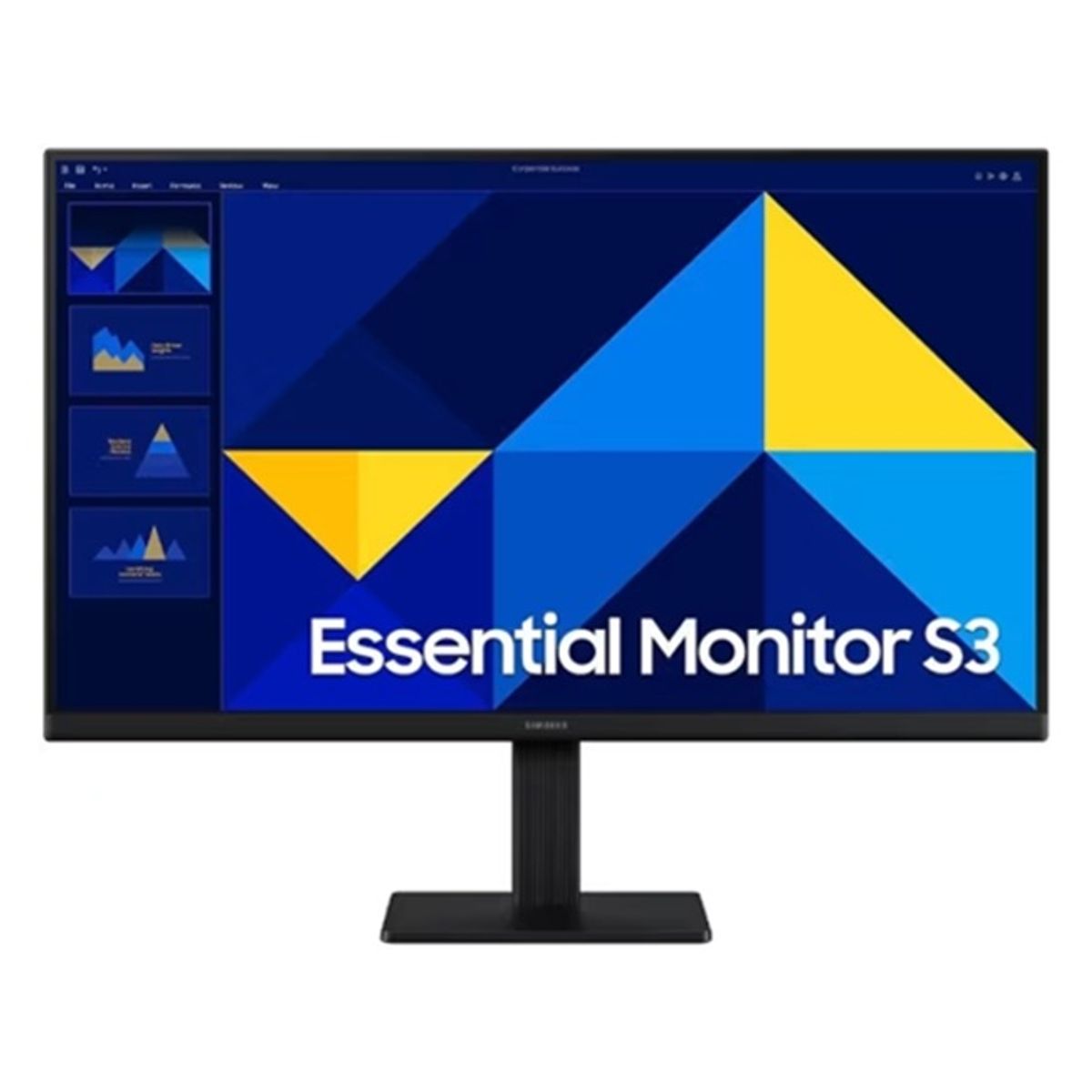 SAMSUNG - Monitor 27  (plano) - Samsung Essential S3 S30gd - Full Hd