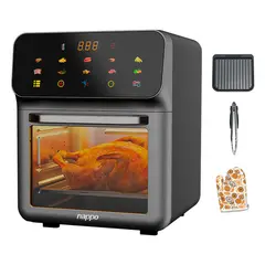 NAPPO - Freidora de Aire Digital XL 10L Litros con Visor 1350W