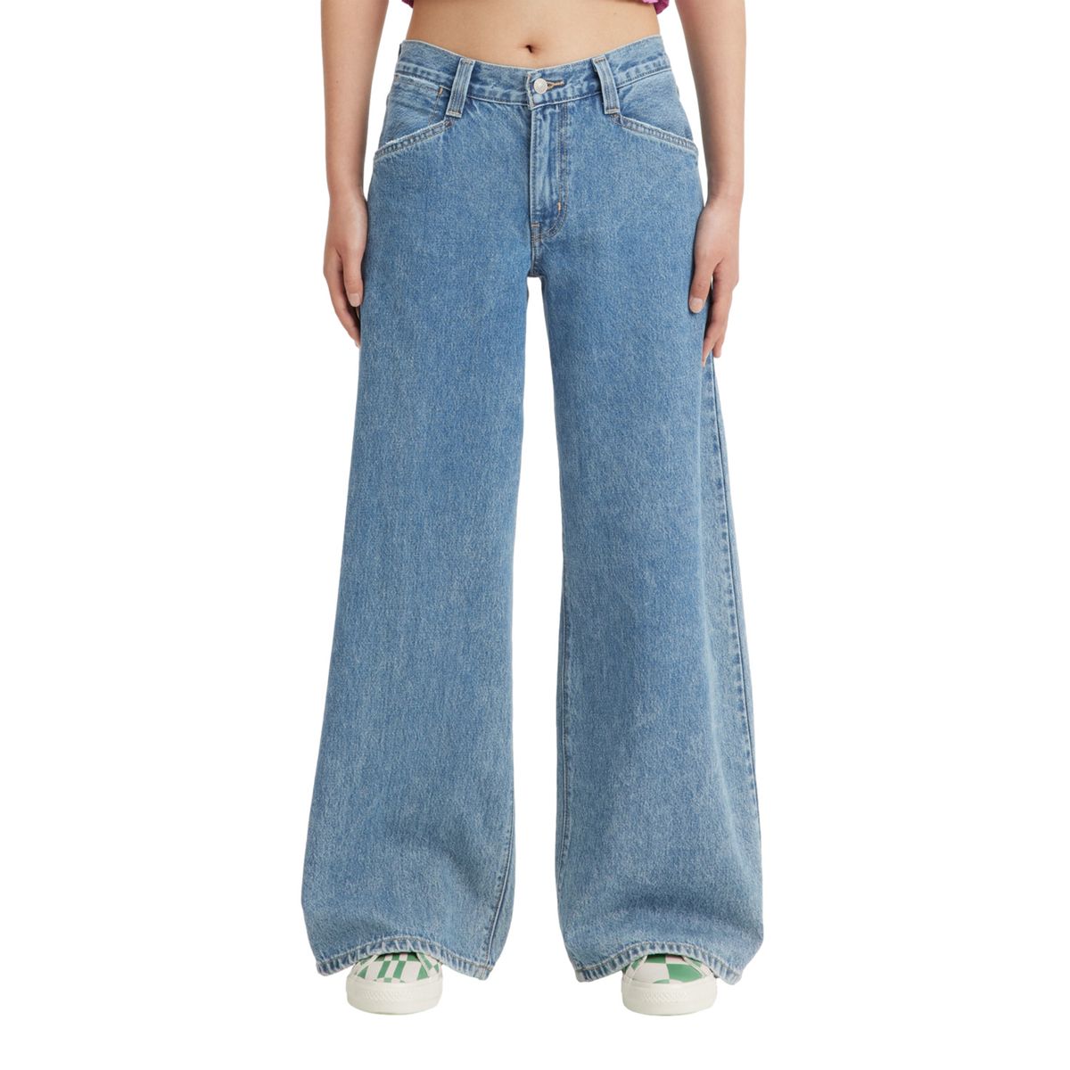 LEVIS - Jeans Mujer 94 Baggy Wide Leg Azul Levis