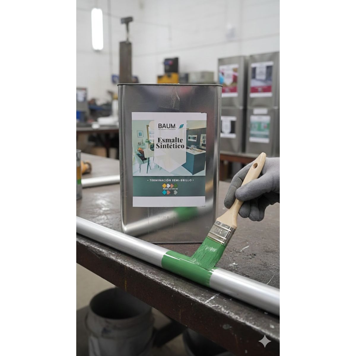 BAUM - Esmalte sintetico negro   BAUM